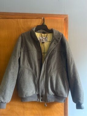 Pacific Trail Men's Gray Bomber-Style Jacket size Large